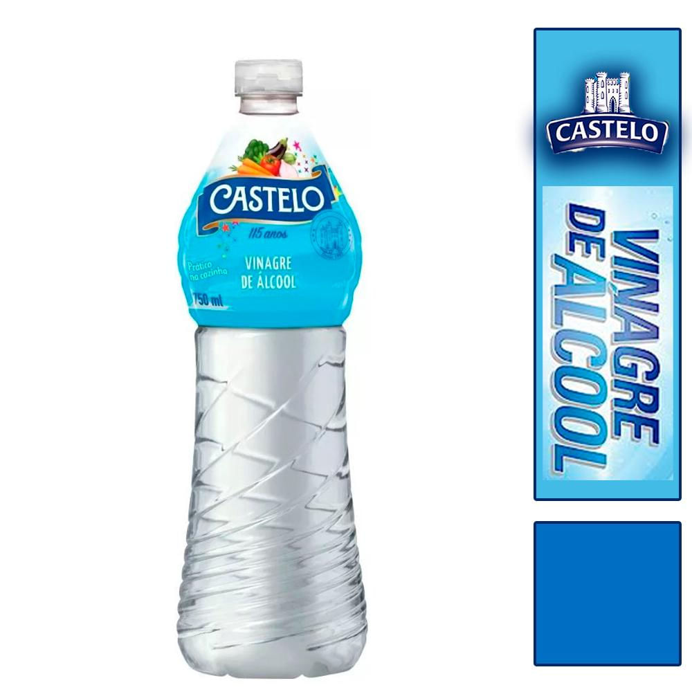 Vinagre de Alcool Castelo Branco Frasco 750ml