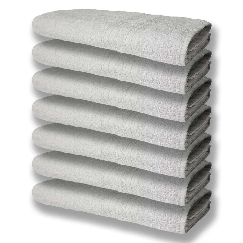 7 Toalhas Grande Super Felpudas e Grossa 80x150 Branco