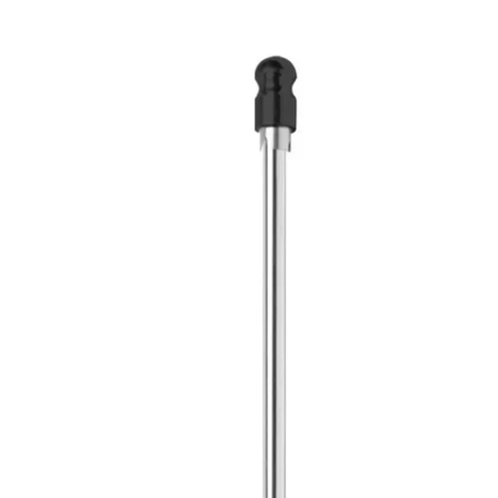 Antena Corta Pipa Moto Retrátil Guidao Aço Inox 7/8Pto MF10A