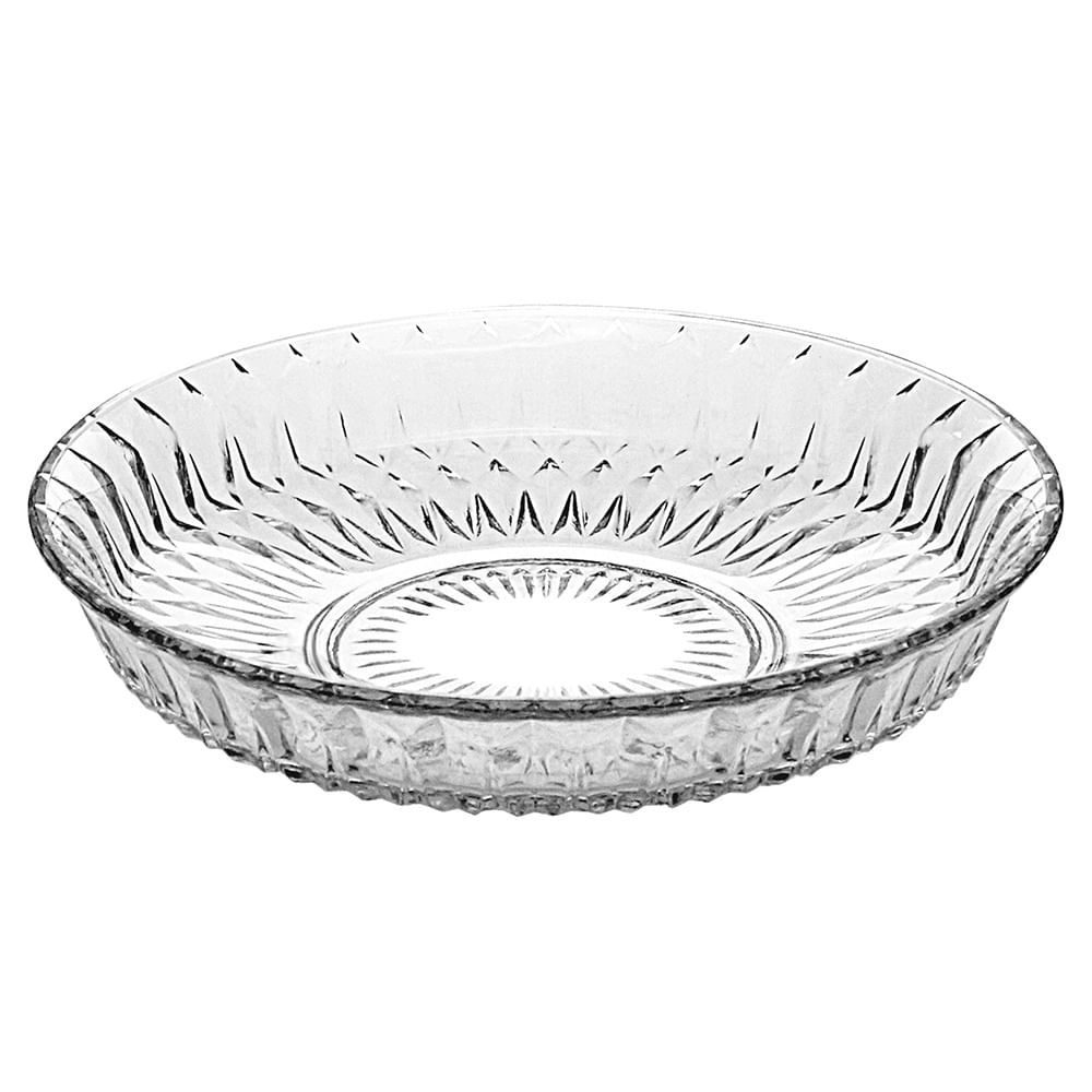 Prato para Bolo Cazza Diamond em Vidro 29cm