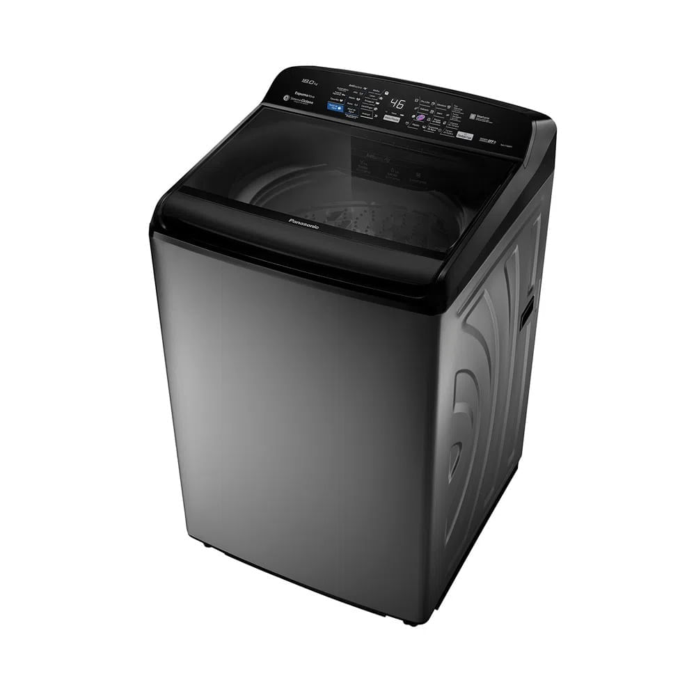 Lavadora de Roupas Panasonic 18Kg Titânio NA-F180P7TB – 220 Volts 220 Volts