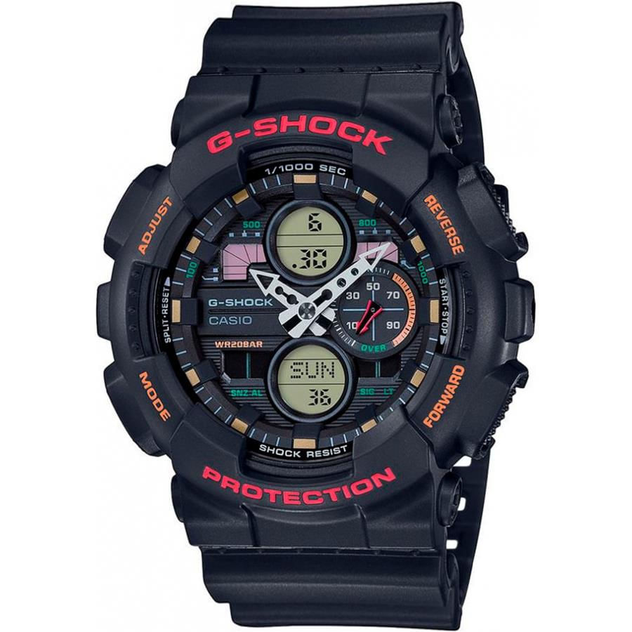Relógio Casio Masculino Ref: Ga-140-1a4dr G-Shock Anadigi