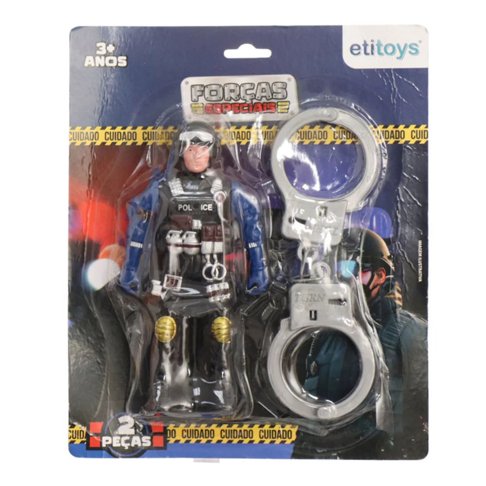 Kit Policial Etilux com 3 Peças