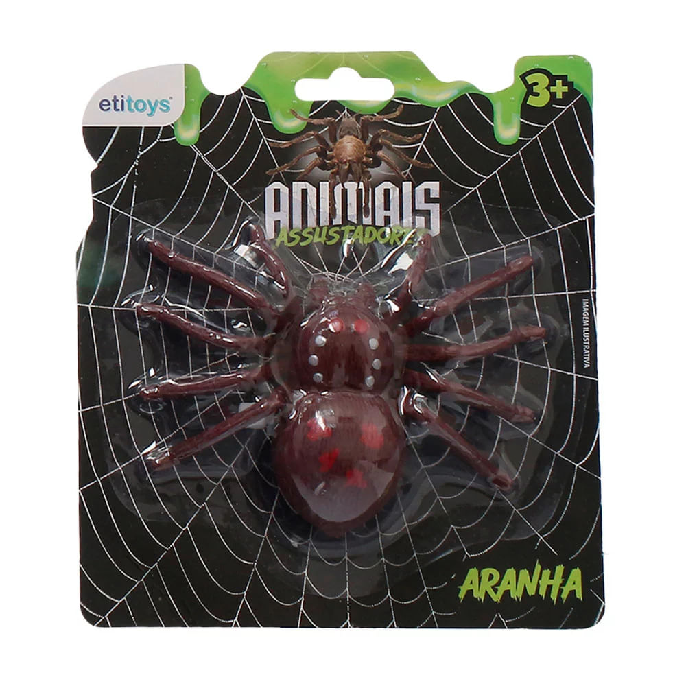 Brinquedo Aranha Etilux - Item Sortido