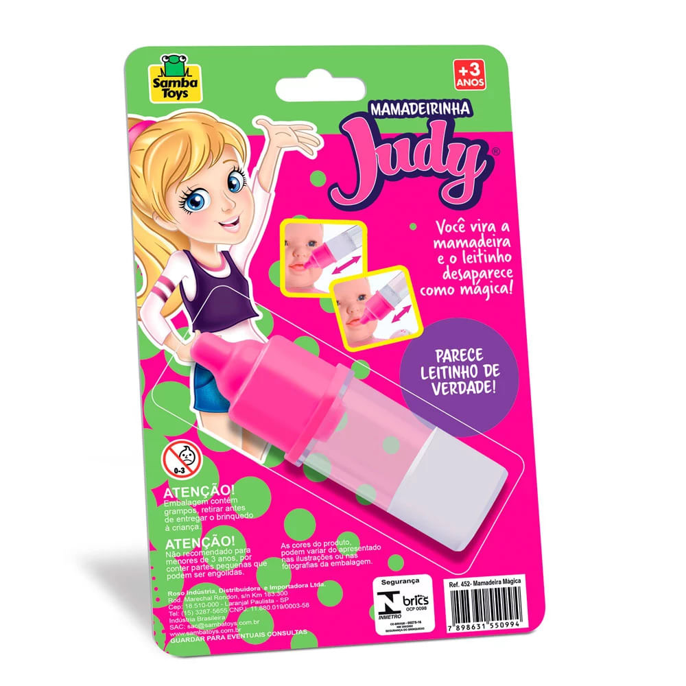 Brinquedo Mamadeira Mágica Samba Toys Judy