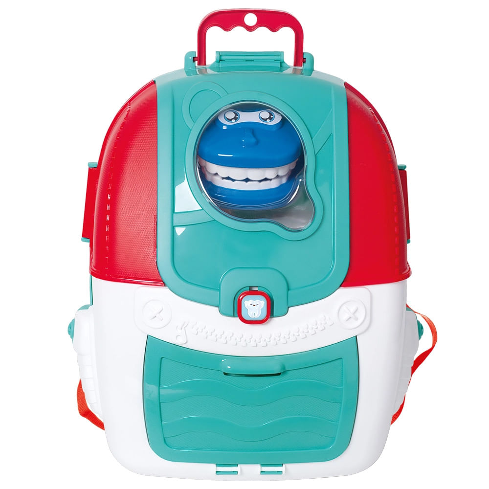 Mochila de Brinquedo Samba Toys Dr. Dentista 7 Peças