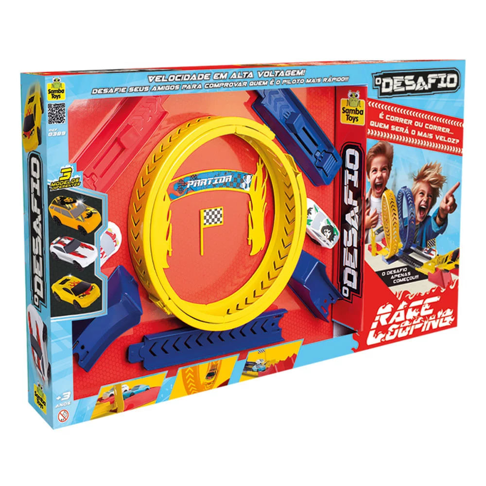 Carro Samba Toys Race Lopping O Desafio