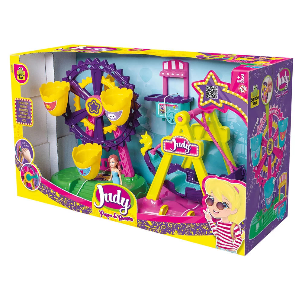 Parque de Diversões da Judy Samba Toys 4 Peças