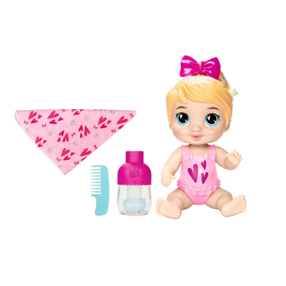 Boneca Baby Alive Bebê Shampoo Harper Hugs