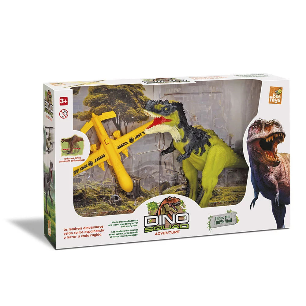 Brinquedo Dinossauro Bee Toys Dino Squad Rajassauro