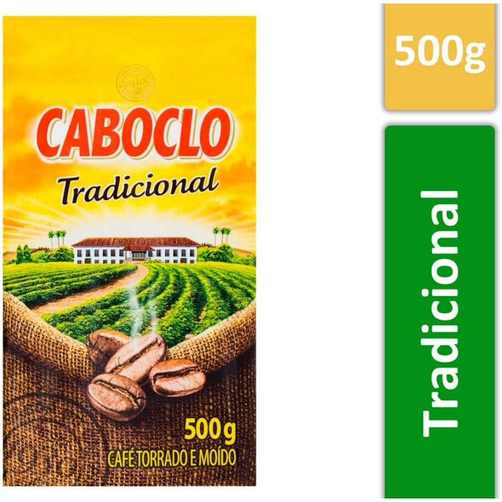 Café Caboclo tradicional - pacote com 500 grs