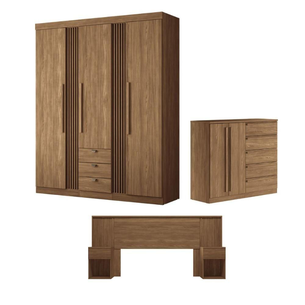 Conjunto Quarto Completo Istambul Jatoba