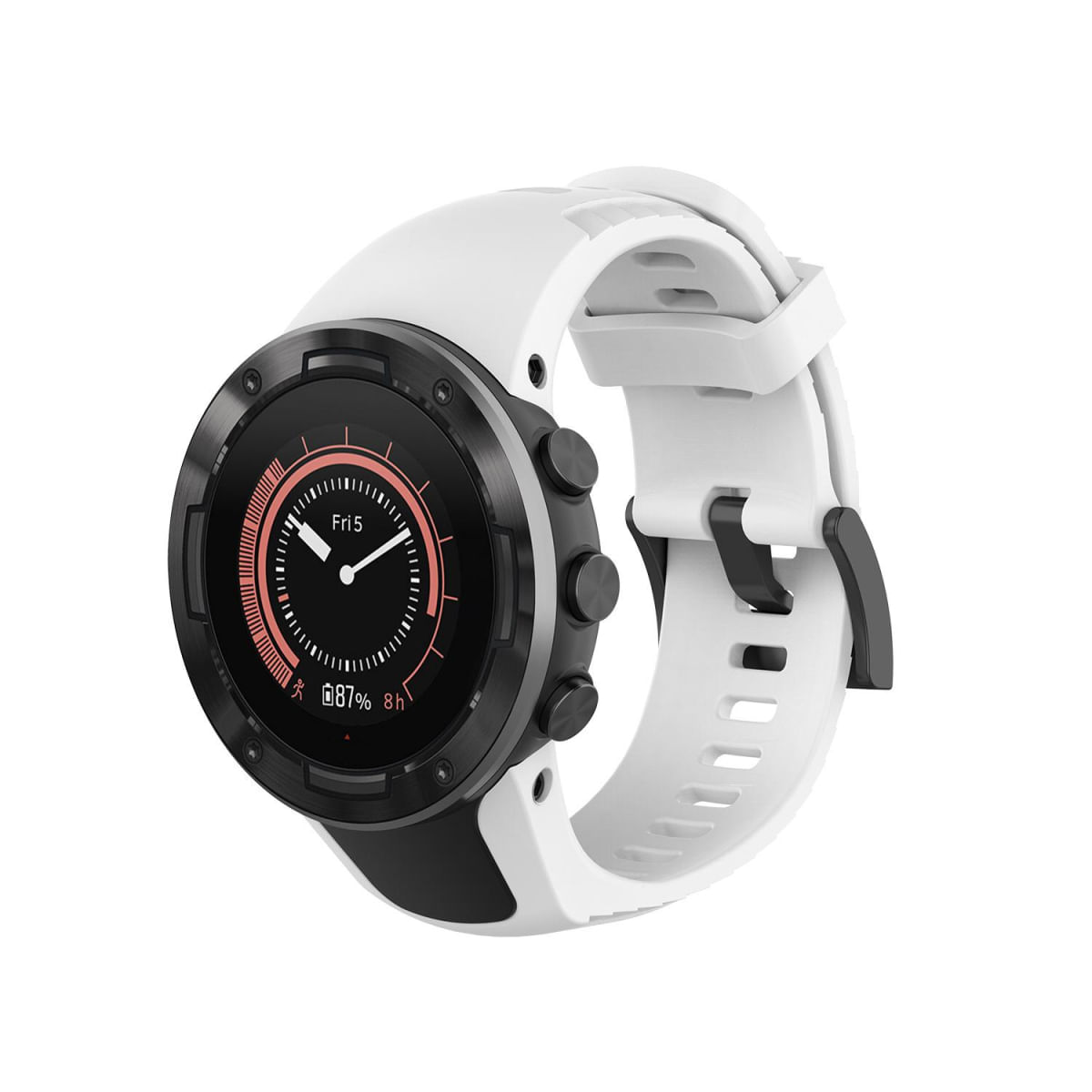 Pulseira de Silicone para Relógio Inteligente Suunto 5 vermelho-rosado