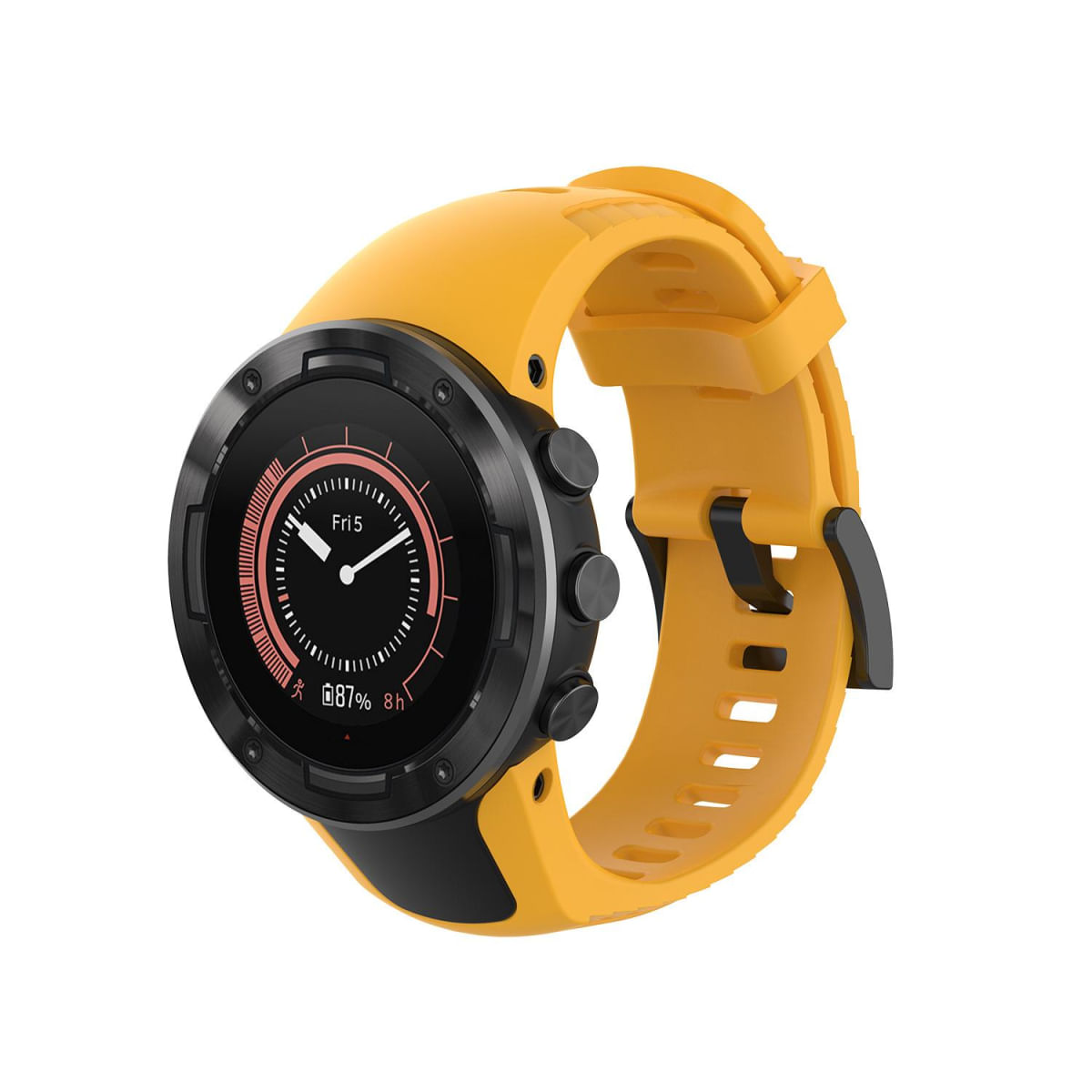 Pulseira de Silicone para Relógio Inteligente Suunto 5 vermelho-rosado