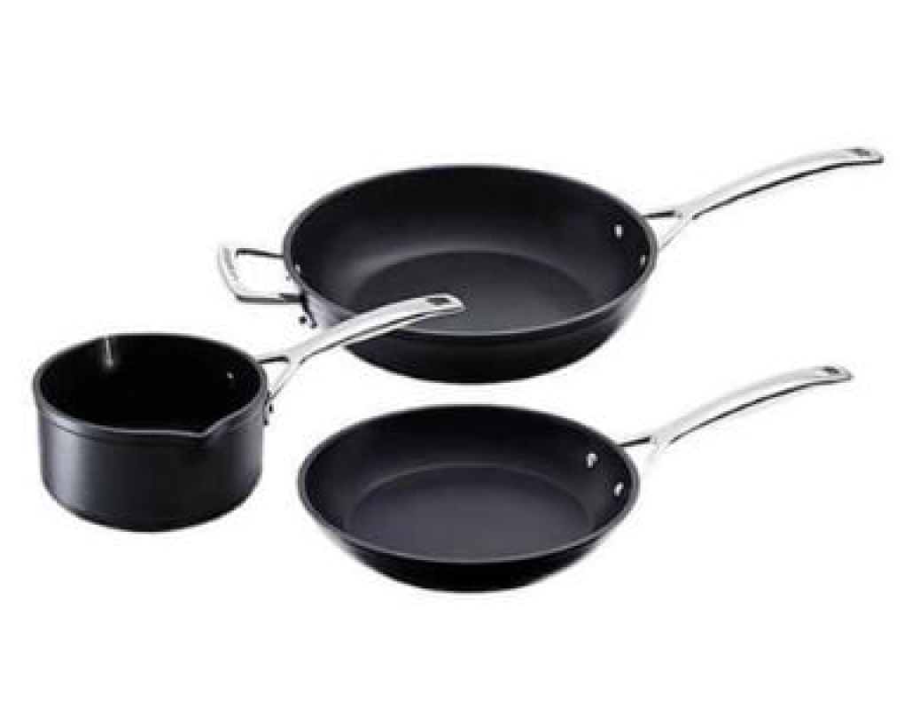 JOGO LE CREUSET  3 PEÇAS LEITEIRA 16 FRIG 24 RASA E 26 FUNDA 51804000010002