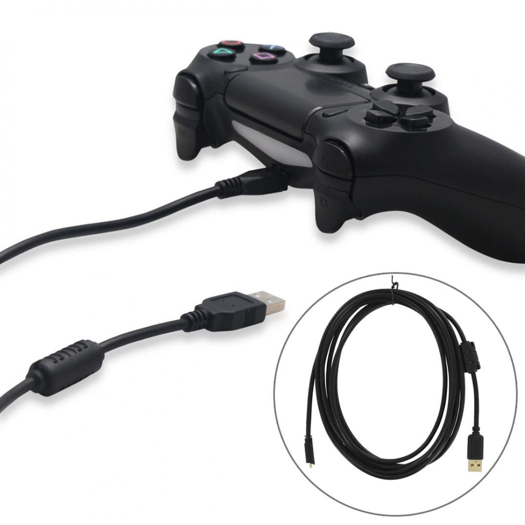 Cabo de Carregamento de 300cm para Controle PS4