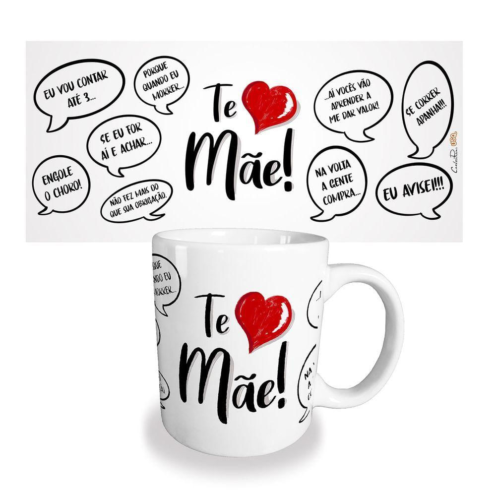 Caneca Usq Dia Das Mães - Te Amo Mãe