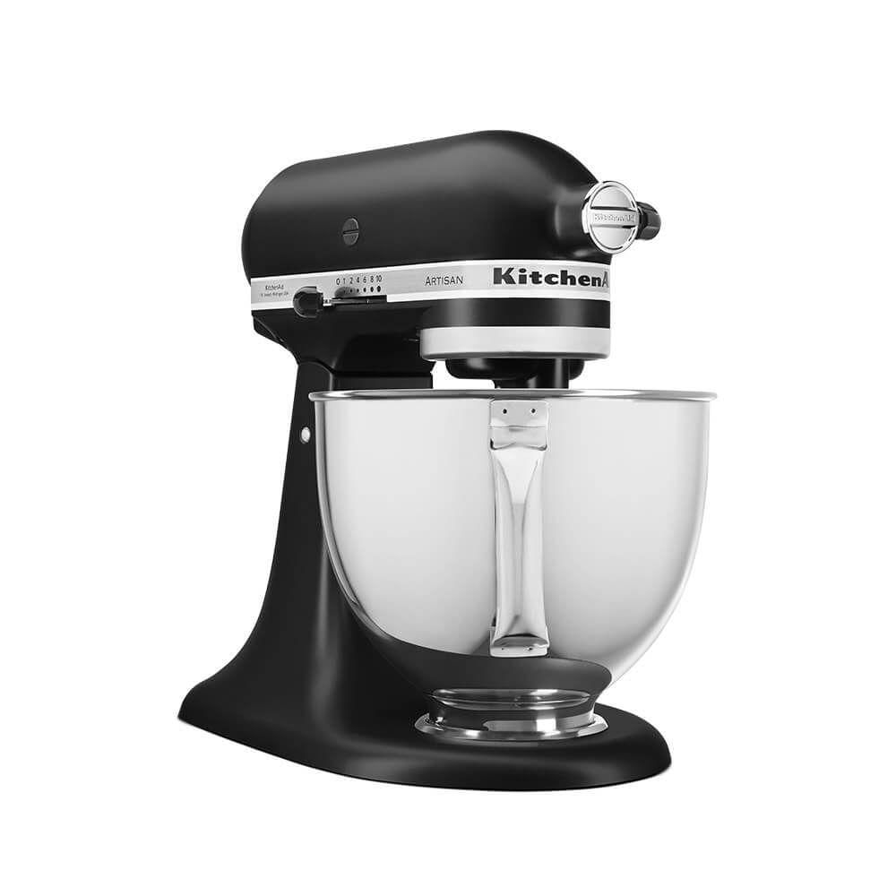 Batedeira Planetária Stand Mixer 220v Kitchenaid Preta Matte