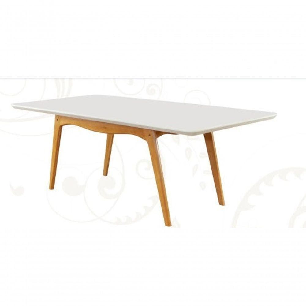 Mesa De Jantar Moderna C- Vidro -escócia-2,2x1,1m- Art Salas