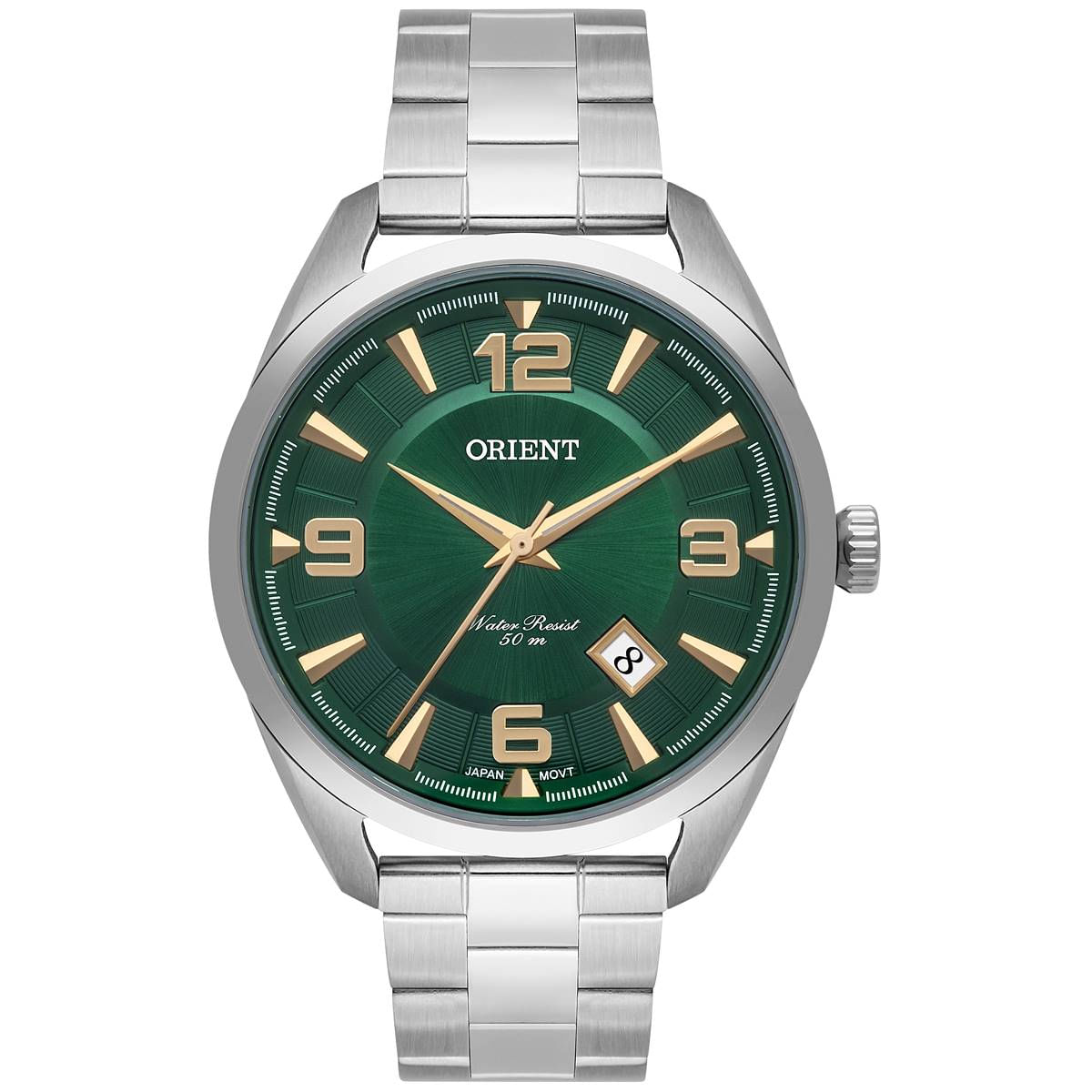 Relógio Orient Masculino Ref: Mbss1434 E2sx Casual Prateado