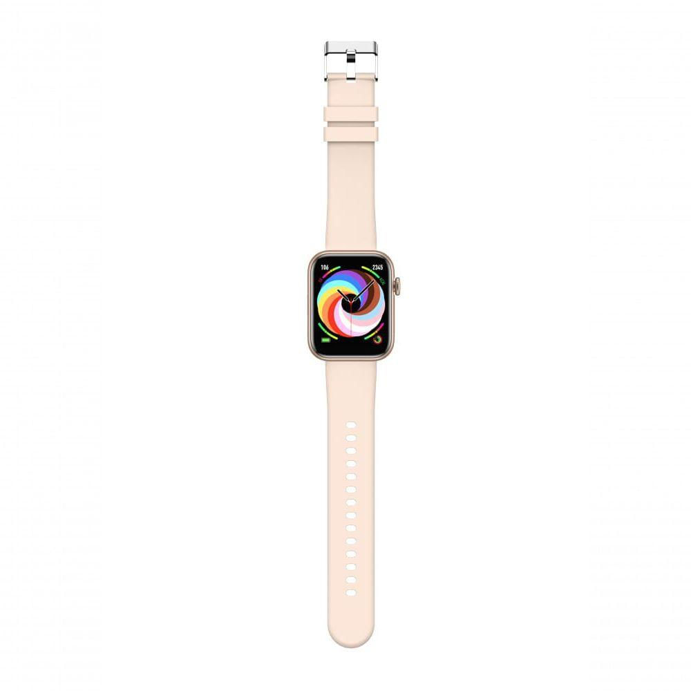 Smartwatch Positivo Watch Essential IP68 Até 10 Dias De Bateria Tela IPS Monitoramento 1.83” - Rosé