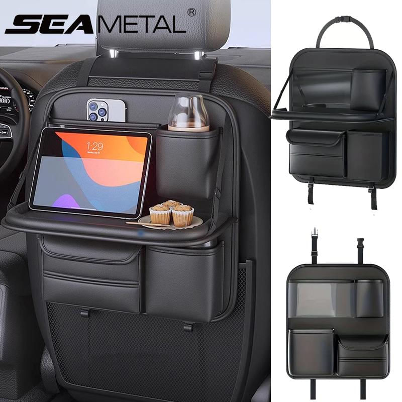 Bolsa de Armazenamento com Mesa para Banco Traseiro de Carro SEAMETAL