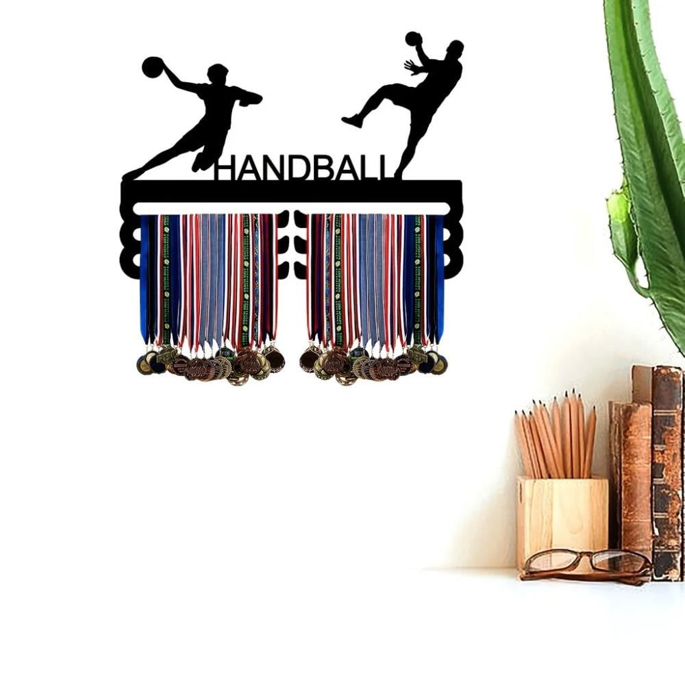 Suporte para Medalhas Esportivas e Fitas – Decoração Perfeita para o Lar, Ideal para Exibir Hóquei, Handebol, Salto Alto e Futebol Tipo 4