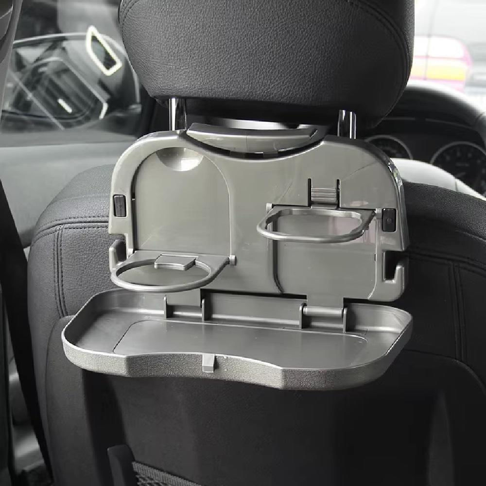 Mesa Refeicao Carro Bandeja Organizador Dobravel Mesinha Porta Latas Garrafa Viagem Lanche Produto Taxi Crianca