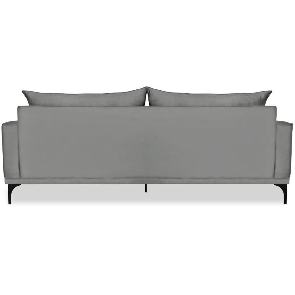 Sofa Living 3 Lugares Nori 200cm Veludo Deluxe 2938 Ezz 2938