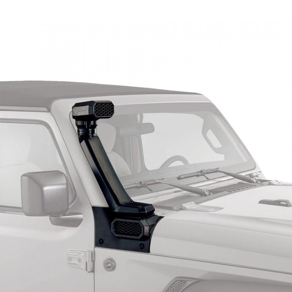 Snorkel Automotivo Completo para Jeep Wrangler (2018-2022) - Preto