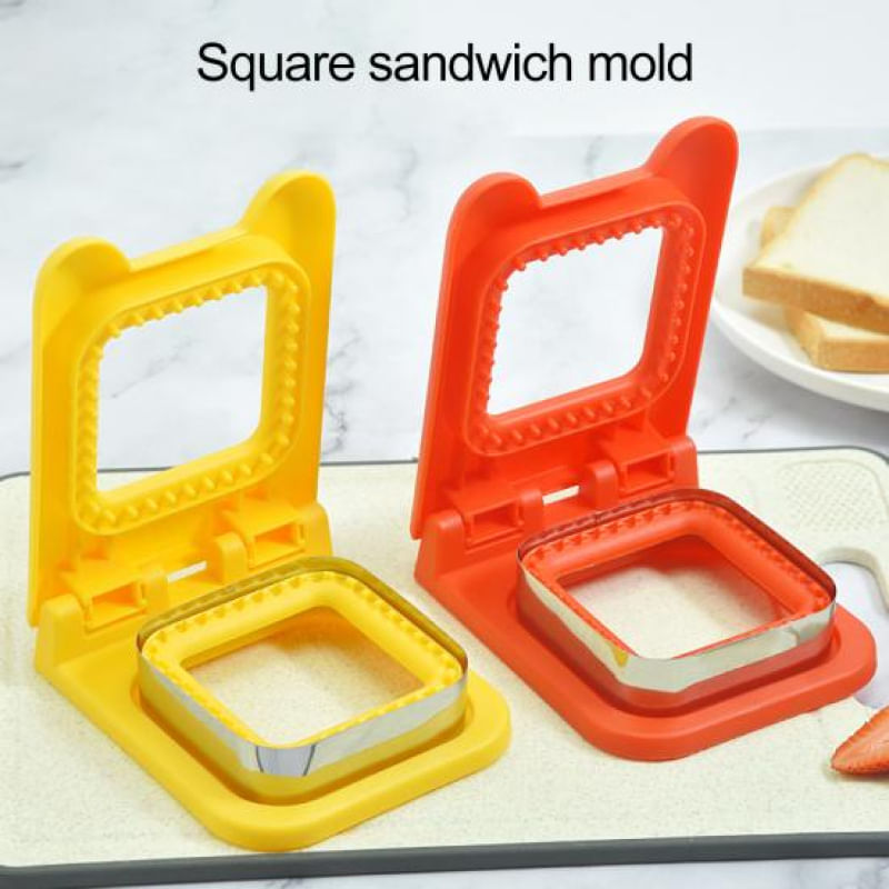 Cortador de Sanduíches Móvel de Aço Inoxidável para Selar