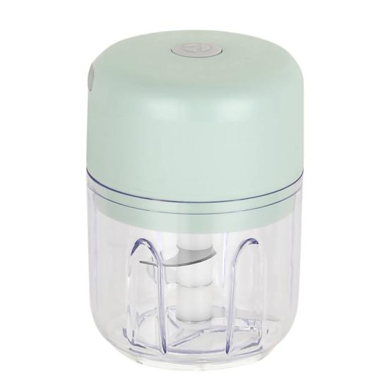 Processador de Alho Elétrico Mini Yousheng USB Recarregável Sem Fio branco