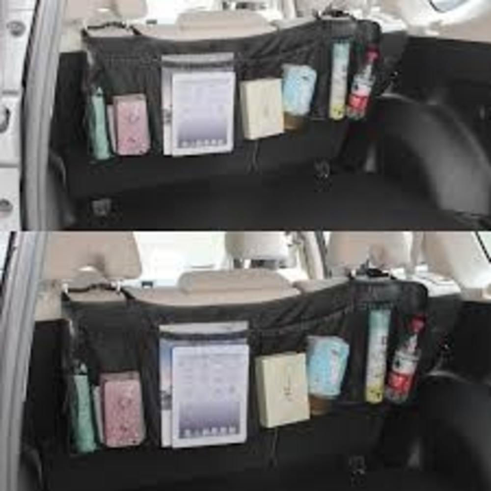 Organizador De Porta Malas Carro Automovel Rede Porta Objetos Com Divisorias