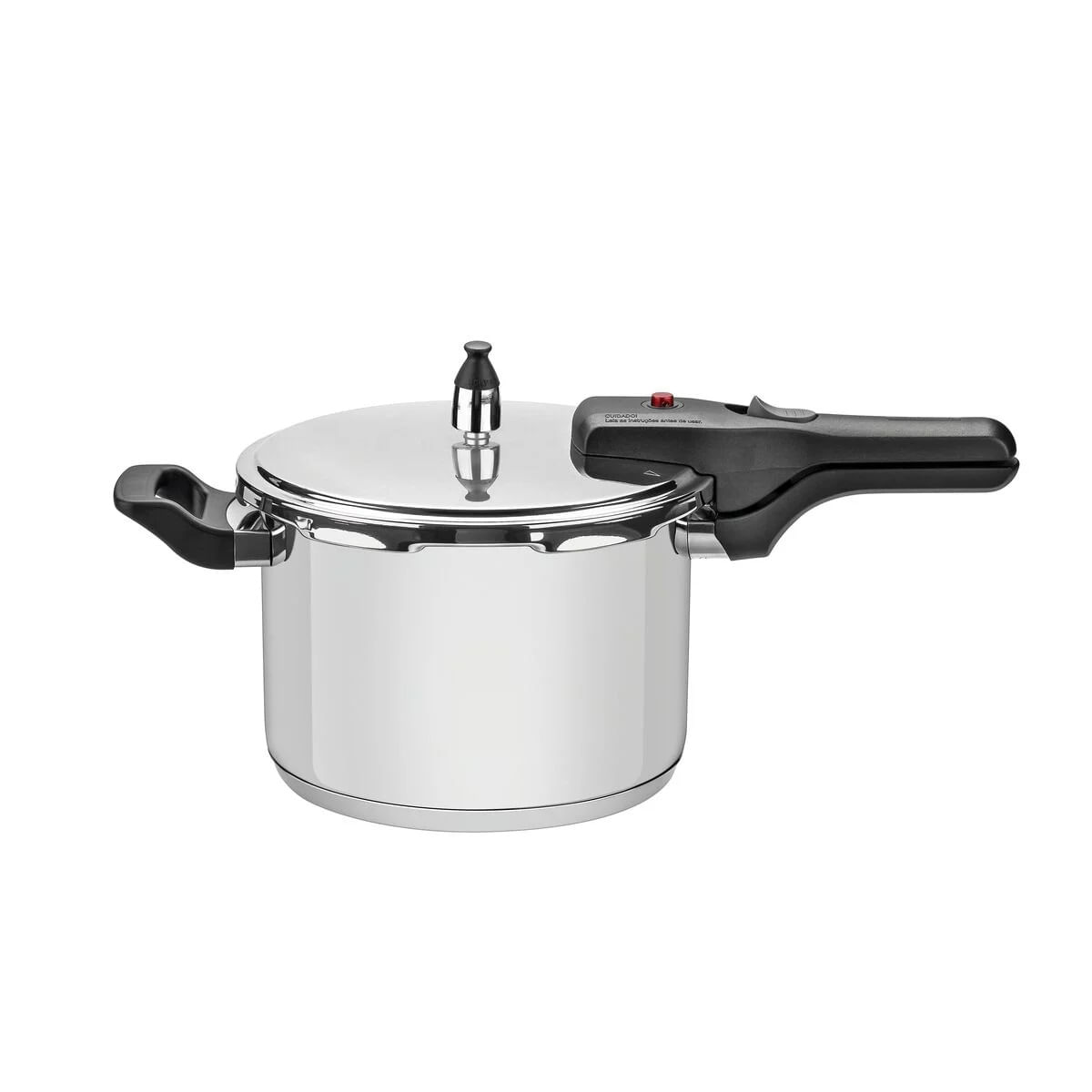 PANELA DE PRESSÃO TRAMONTINA AÇO INOX BRAVA 6L 62416/220