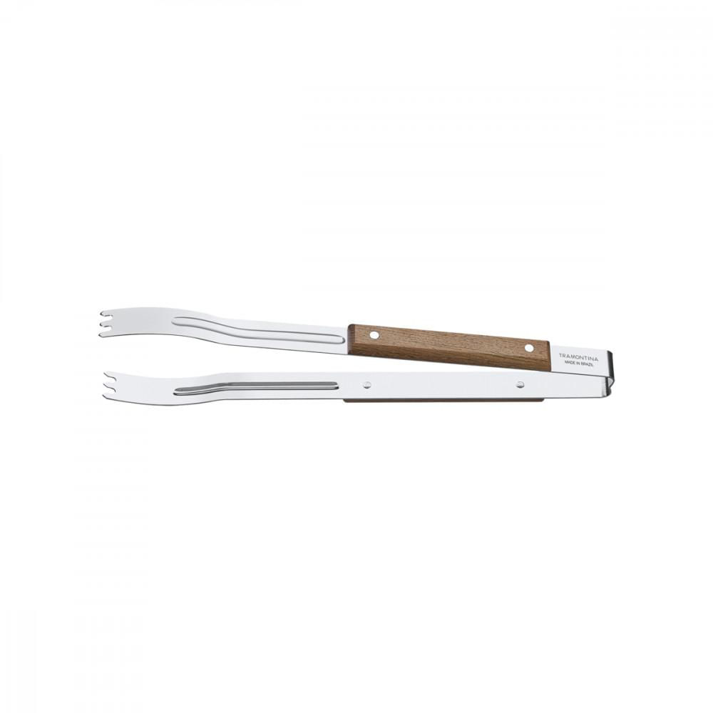 Pegador para Carne Tramontina Churrasco com Lamina em Aço Inox e Cabo de Madeira 37 cm