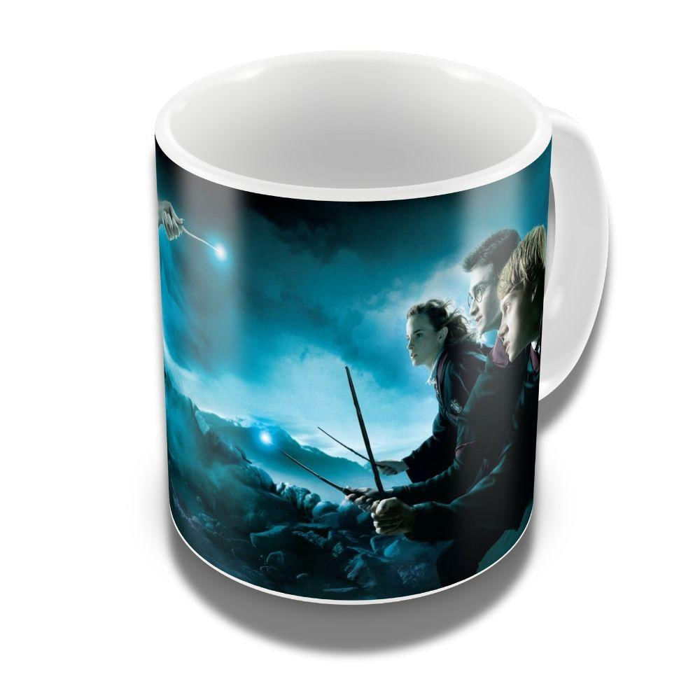 Caneca De Porcelana 325ml Harry Potter Decorada Harry Potter 1