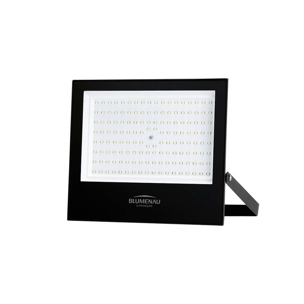 Refletor Blumenau Led Play 150w Preto Bivolt 6500k Luz Branca