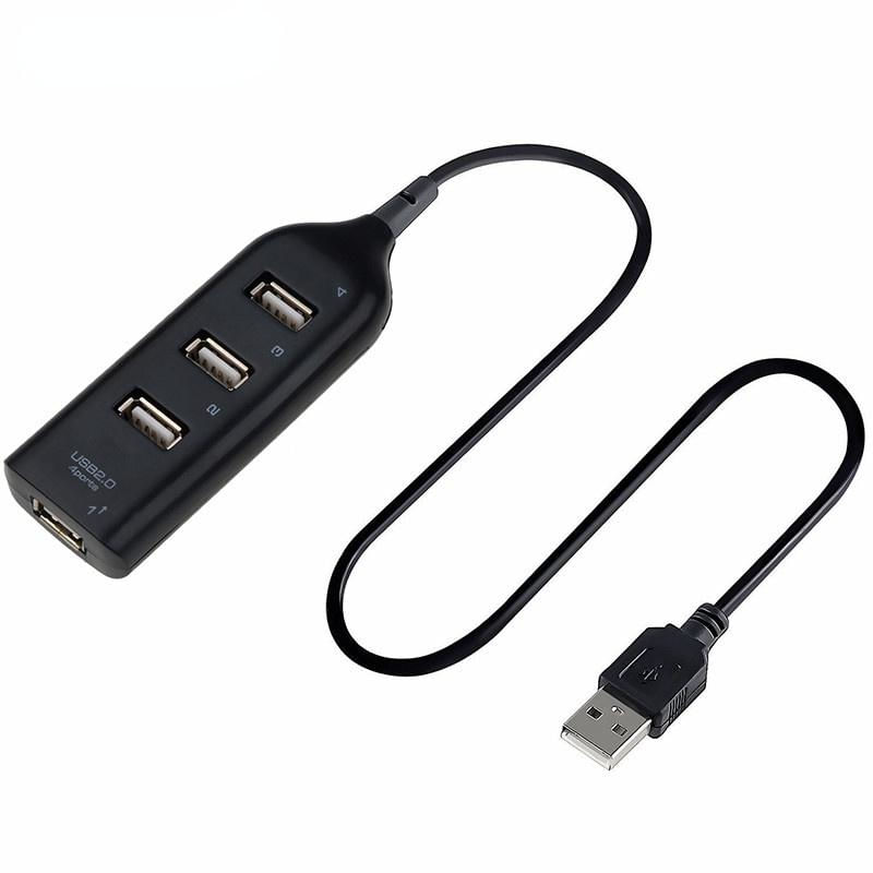 Adaptador USB 2.0 Mini 4 Portas Hi-Speed Hub Splitter