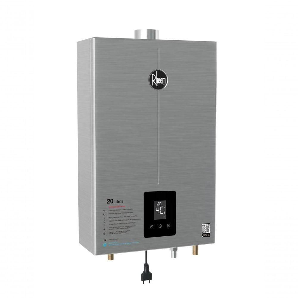 Aquecedor 20 Litros Digital Inox Ef Bivolt Glp Rheem