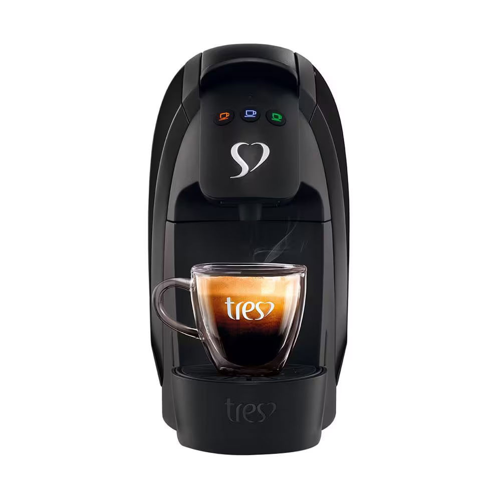 Máquina de Café Espresso 3 Corações Luna Automática 600ml