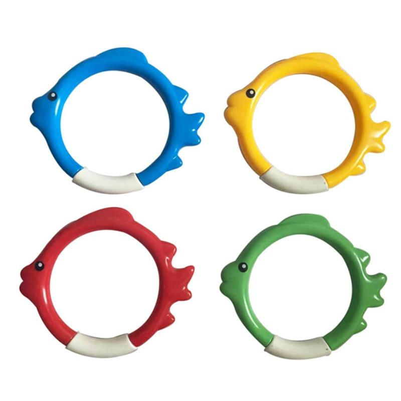 Anéis de Mergulho Divertidos 15*12cm,4Pcs / multicolor