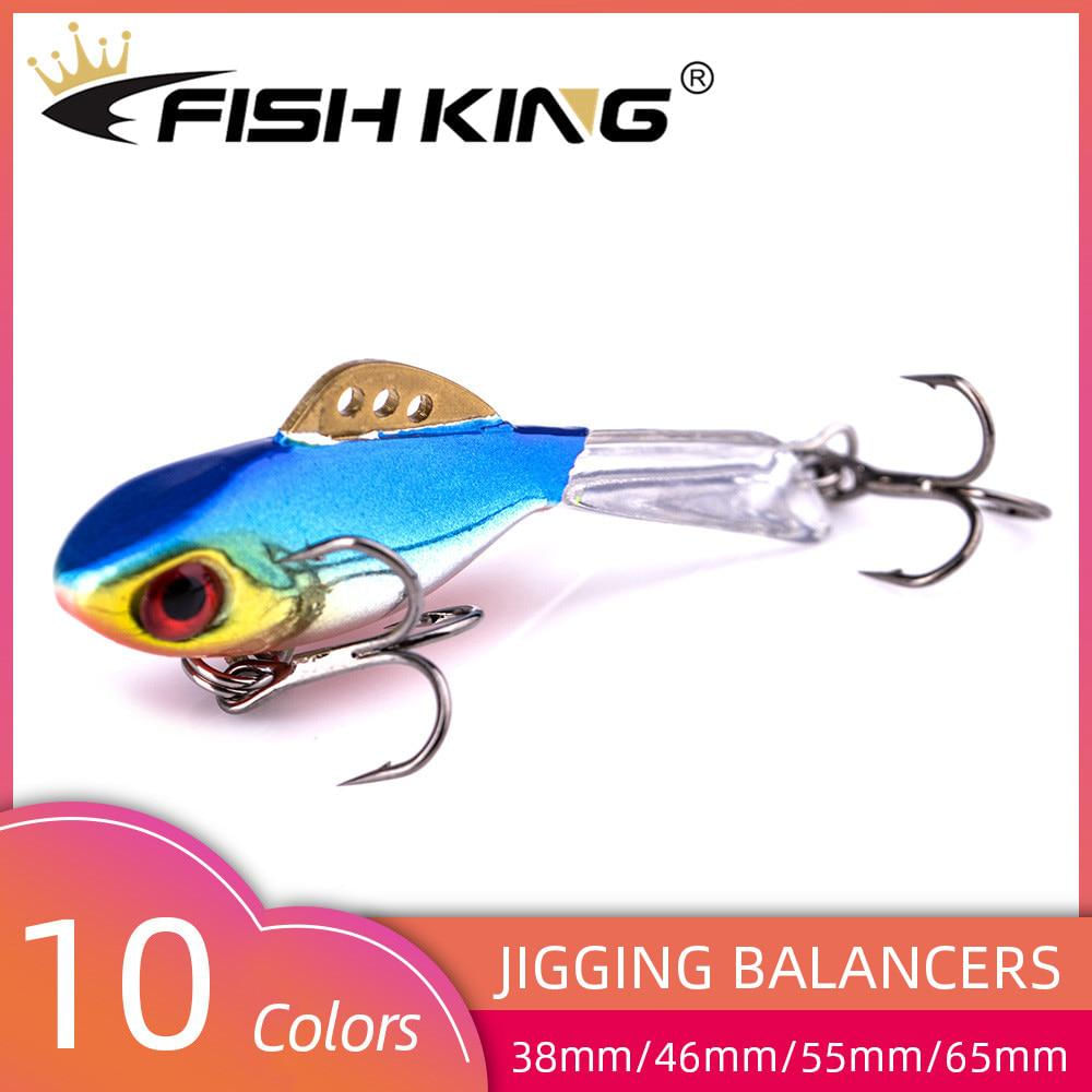 Isca de Pesca FISH KING Inverno com Olhos 3D para Pesca no Gelo