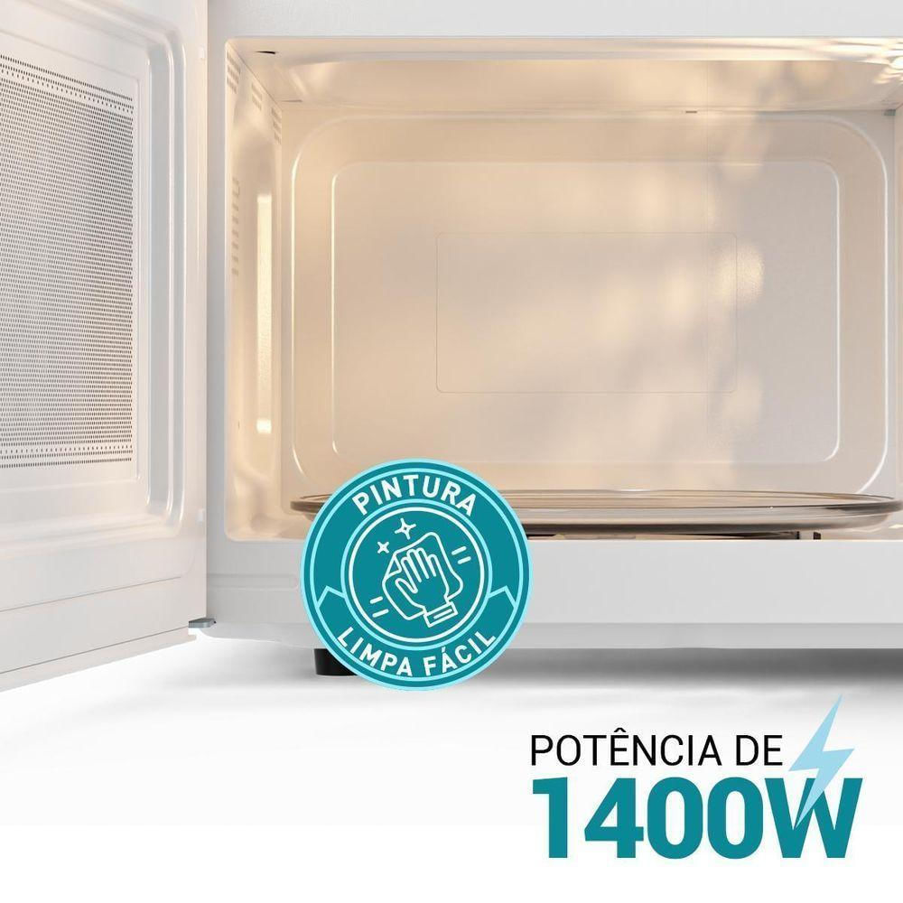 Micro-ondas 33L Philco PMO38B Limpa Fácil 1400W 110V