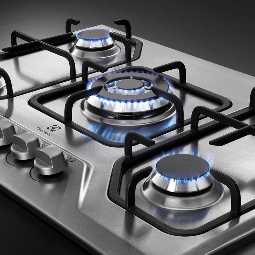 Cooktop 5 Bocas Electrolux A Gás (gt75x) Bivolt - Bivolt Bivolt