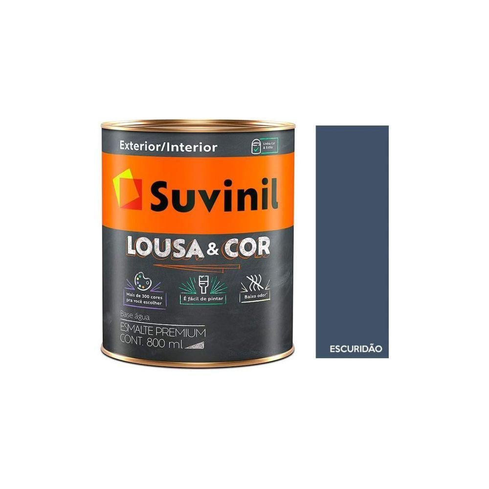 Tinta Lousa Cor Riscar Giz 800ml Suvinil R151 Preto