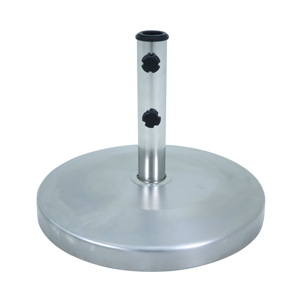 Base para Ombrellone Redonda em Inox 25kg