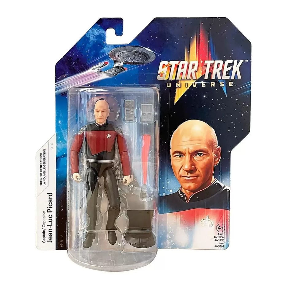 Star Trek Boneco 12cm Jean-Luc Picard - Sunny 3562