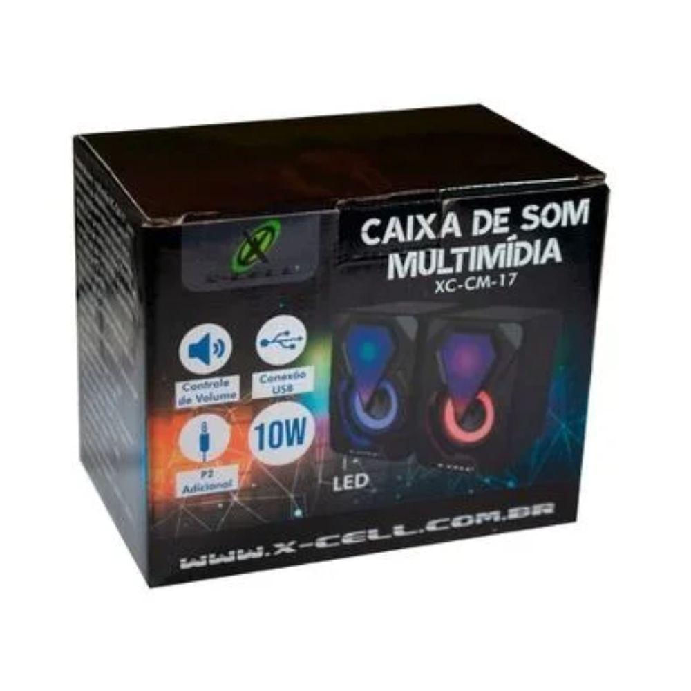 Caixa De Som Gamer Rgb Xc-cm-18