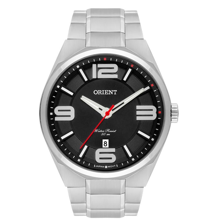 Relógio Orient Masculino Ref: Mbss1326 P2sx Casual Prateado