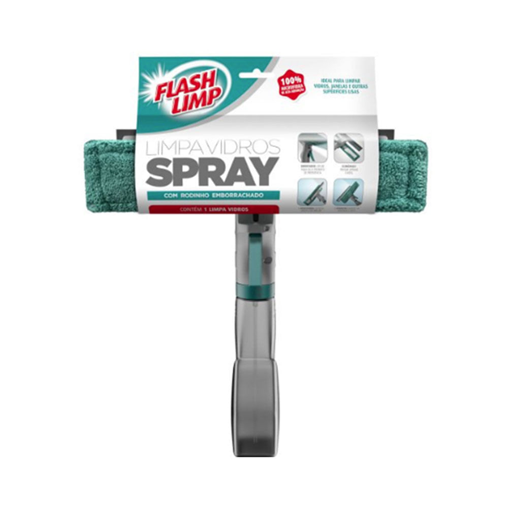 Limpa Vidros Spray - FlashLimp